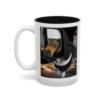 Mini Superior —  Miniature Horse Nun Two-Tone Accent Mug (15oz)