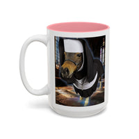 Mini Superior —  Miniature Horse Nun Two-Tone Accent Mug (15oz)