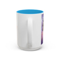 Miniature Horse Wizard Mug — Cosmic Purple Fantasy Coffee Cup