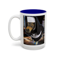 Mini Superior —  Miniature Horse Nun Two-Tone Accent Mug (15oz)