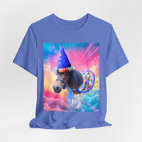 Jollytime Jester  - Cosmic Clown Miniature Horse T-Shirt