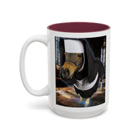 Mini Superior —  Miniature Horse Nun Two-Tone Accent Mug (15oz)