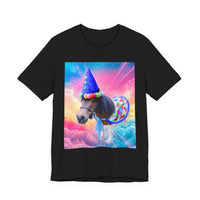 Jollytime Jester  - Cosmic Clown Miniature Horse T-Shirt