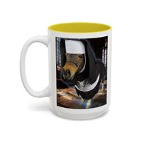 Mini Superior —  Miniature Horse Nun Two-Tone Accent Mug (15oz)
