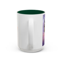 Miniature Horse Wizard Mug — Cosmic Purple Fantasy Coffee Cup