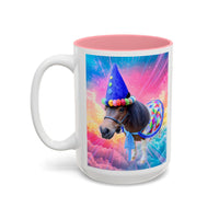 Jollytime Jester - Two-Tone Accent Mug (15oz)