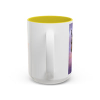 Miniature Horse Wizard Mug — Cosmic Purple Fantasy Coffee Cup