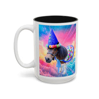 Jollytime Jester - Two-Tone Accent Mug (15oz)