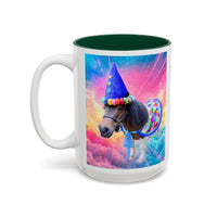 Jollytime Jester - Two-Tone Accent Mug (15oz)