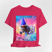 Jollytime Jester  - Cosmic Clown Miniature Horse T-Shirt