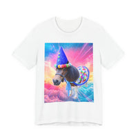 Jollytime Jester  - Cosmic Clown Miniature Horse T-Shirt