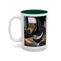 Mini Superior —  Miniature Horse Nun Two-Tone Accent Mug (15oz)