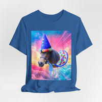 Jollytime Jester  - Cosmic Clown Miniature Horse T-Shirt