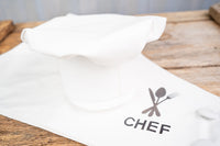 Farm to Table - Chef Costume for Mini Horse with Chef Hat and Jacket with Chef Insignia