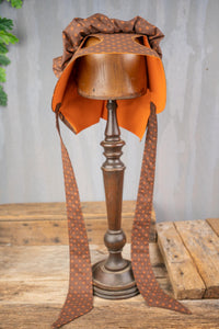 Milk Chocolate Orange - Prairie Hat for Mini Horse