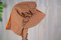 Milk Chocolate Orange - Prairie Hat for Mini Horse