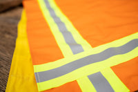 Construction Worker - Costume for Mini Horse with Construction Hat and High Visibility Work Vest