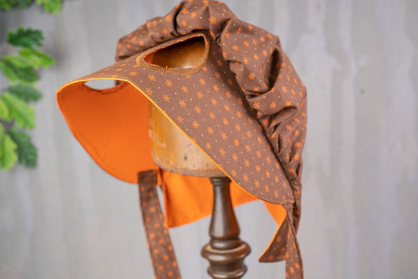 Milk Chocolate Orange - Prairie Hat for Mini Horse