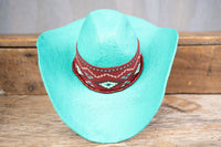 Red Dirt and Sky - Cowboy Hat and Bandana for Mini Horse