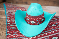 Red Dirt and Sky - Cowboy Hat and Bandana for Mini Horse