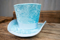 Aqua Frost - Top Hat for Miniature Horse