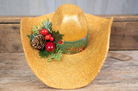 Trim the Trail - Costume for Mini Horse, Cowboy Hat, Shawl and Tail Fascinator