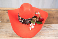 Holiday Fringe and Frolic - Costume for Mini Horse, Cowboy Hat, Shawl and Tail Fascinator