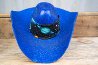 Space Cowboy - Cowboy Hat and Bandana for Mini Horse