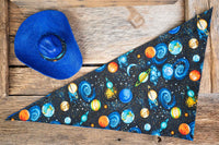 Space Cowboy - Cowboy Hat and Bandana for Mini Horse