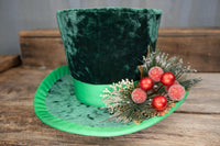 Dashing in the Snow - Top Hat for Miniature Horse