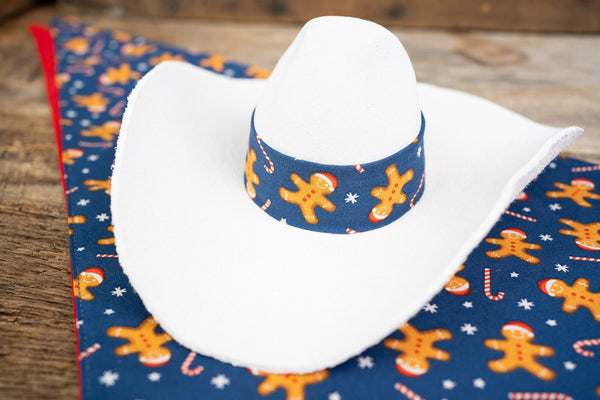 The Gingerbread Kid - Cowboy Hat and Bandana for Mini Horse