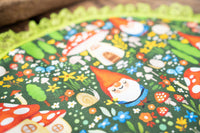 Gnome Sweet Gnome -  Straw Hat, Shawl and Tail Fascinator in Fairy Style for Miniature Horse