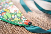 Gnome place like Gnome -  Straw Hat, Shawl and Tail Fascinator in Fairy Style for Miniature Horse