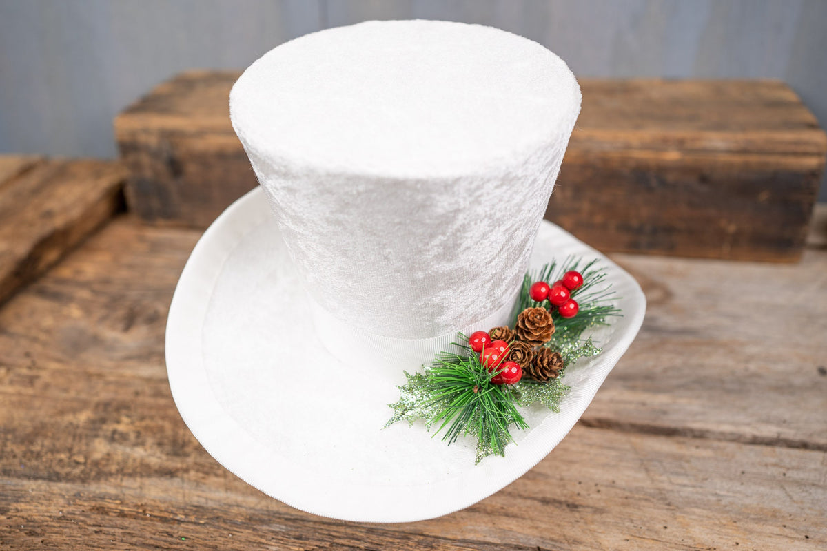 Victorian Snow - Top Hat for Miniature Horse