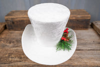 Victorian Snow - Top Hat for Miniature Horse