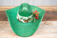 Pinecone Pilgrim - Cowboy Hat and Bandana for Mini Horse