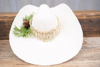Snowmen and Spurs - Cowboy Hat and Bandana for Mini Horse