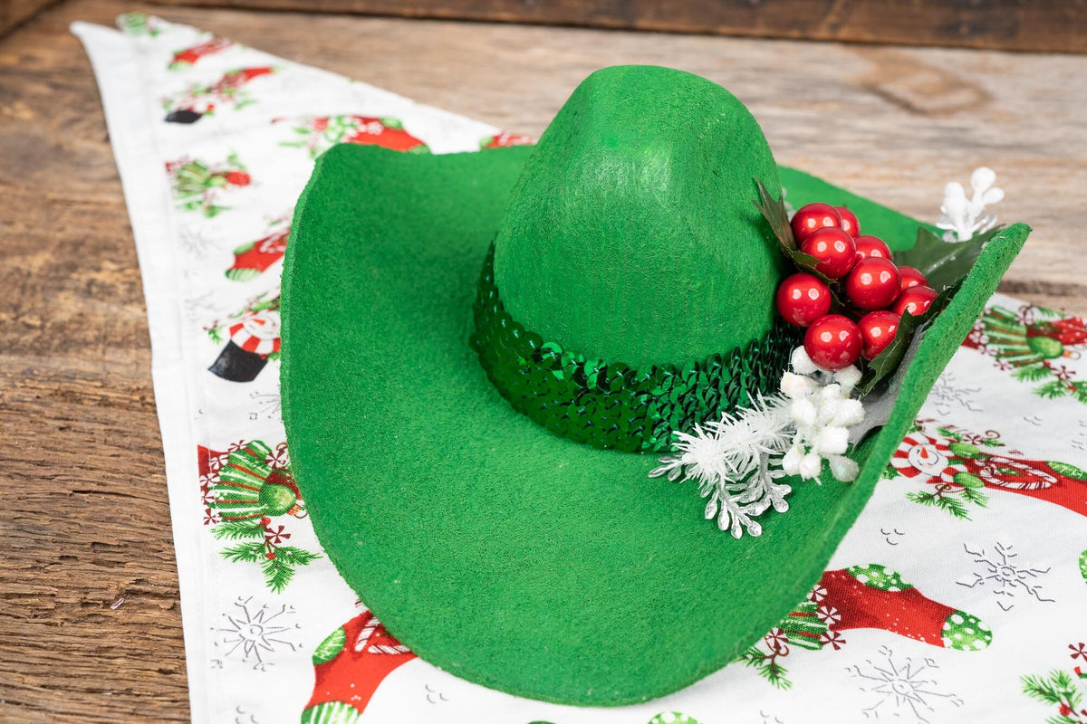 Saddles and Stockings - Hat and Bandana for Mini Horse