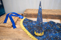 Midnight Wizard - Magic Hat and Cape for Mini Horse