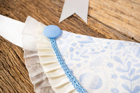 Easter Sunday -  Straw Hat, Shawl and Tail Fascinator in Spring Fair Style for Miniature Horse