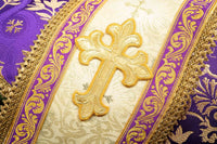 Prancing Pope - Religious Costume with Pontiff Hat and Vestment for Mini Horse