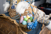 Eggstravagant Easter Bunny - Easter Bunny Puppet, Saddle, & Mane and Tail Fascinators for Mini Horse