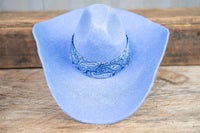 Periwinkle and Paisley - Cowboy Hat and Bandana for Mini Horse