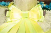 Key Lime Crown - Derby Hat and Tail Fascinator for Mini Horse
