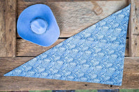 Periwinkle and Paisley - Cowboy Hat and Bandana for Mini Horse