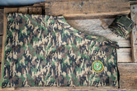 Special Forces Horses -  Army Costume for Mini Horse with Basic Training Cap and Camouflage Jacket