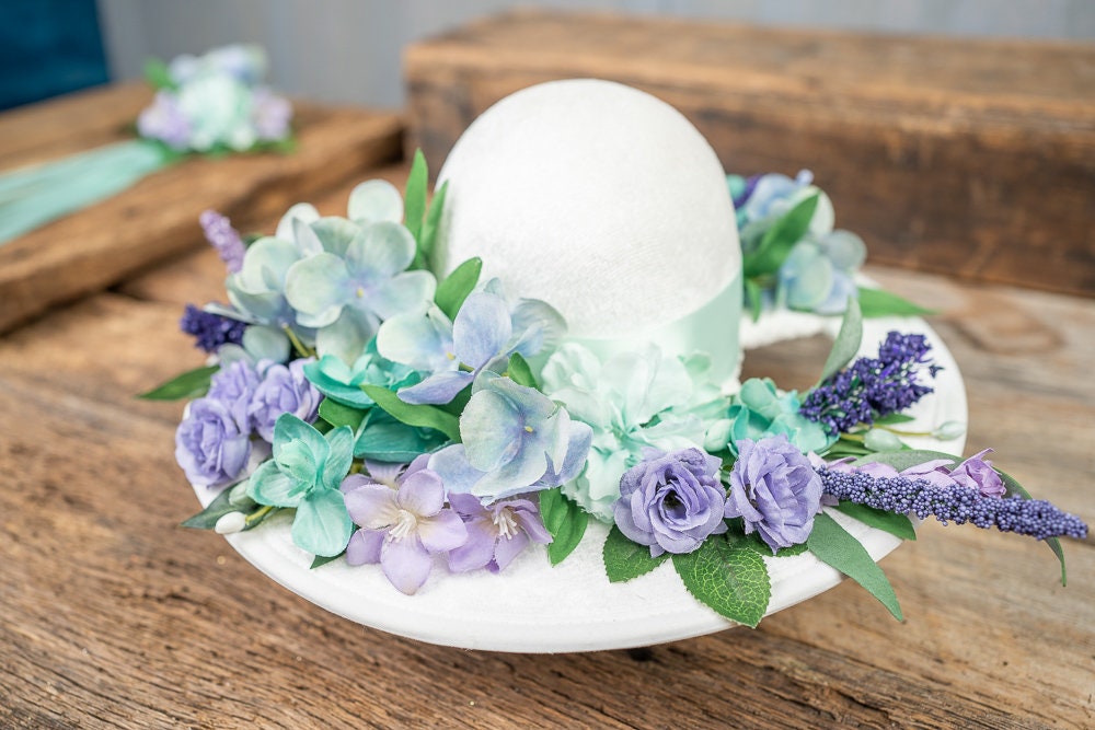 Morning Miracles - Derby Hat and Tail Fascinator for Mini Horse
