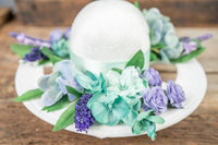 Morning Miracles - Derby Hat and Tail Fascinator for Mini Horse