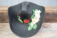 Wild Strawberries - Cowboy Hat and Bandana for Mini Horse