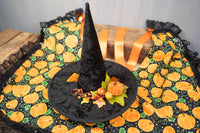 Midnight Harvest -  Witch Outfit with hat and cape for Mini Horse